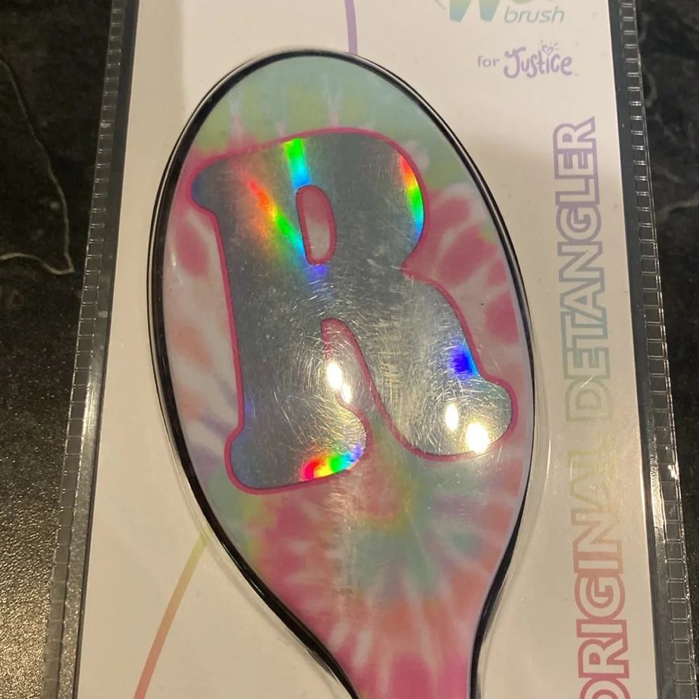 Wet Brush For Justice Tie Dye R Rainbow Raspberry Scented